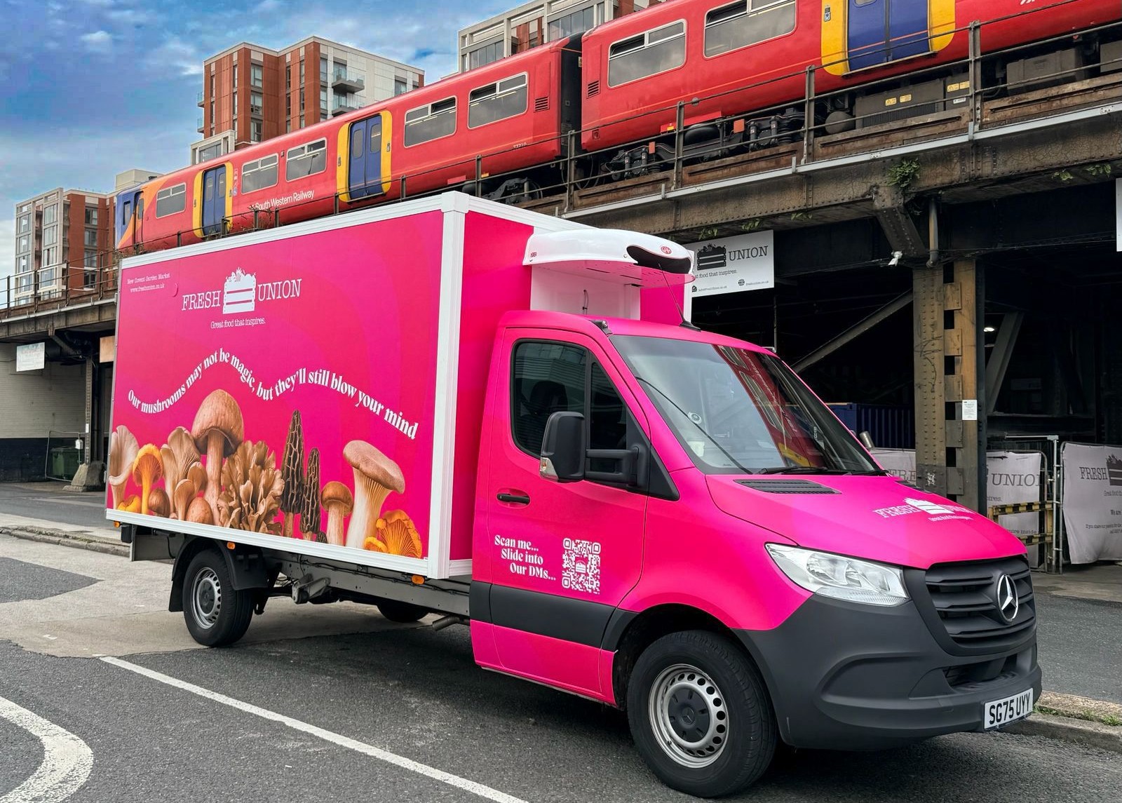 Fresh Union Rolls Out Bold New Look for Its Delivery Vans  A Cheeky Twist on Bringing the Best to the Best