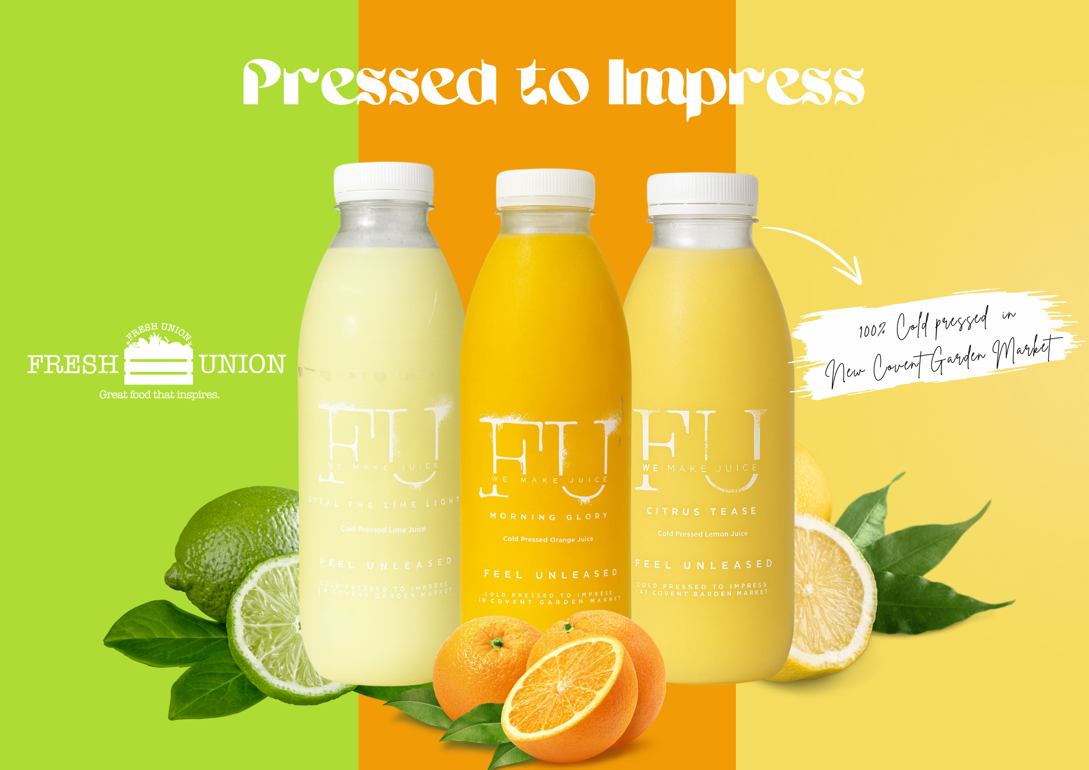 Fresh Union Group Launches FU We Make Juice: A bold, cheeky, fresh take on cold-pressed juices