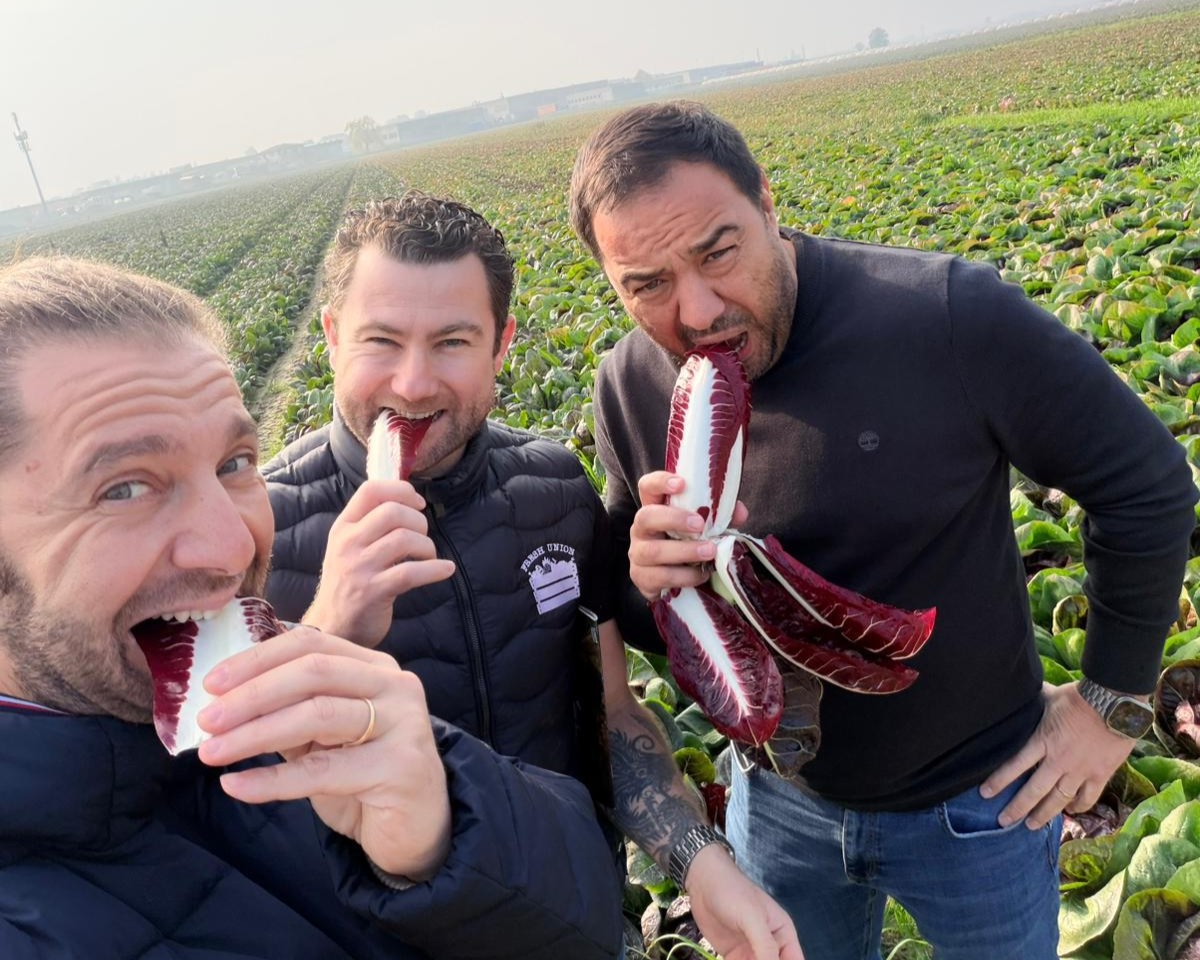 Rob and Oscar in Italy