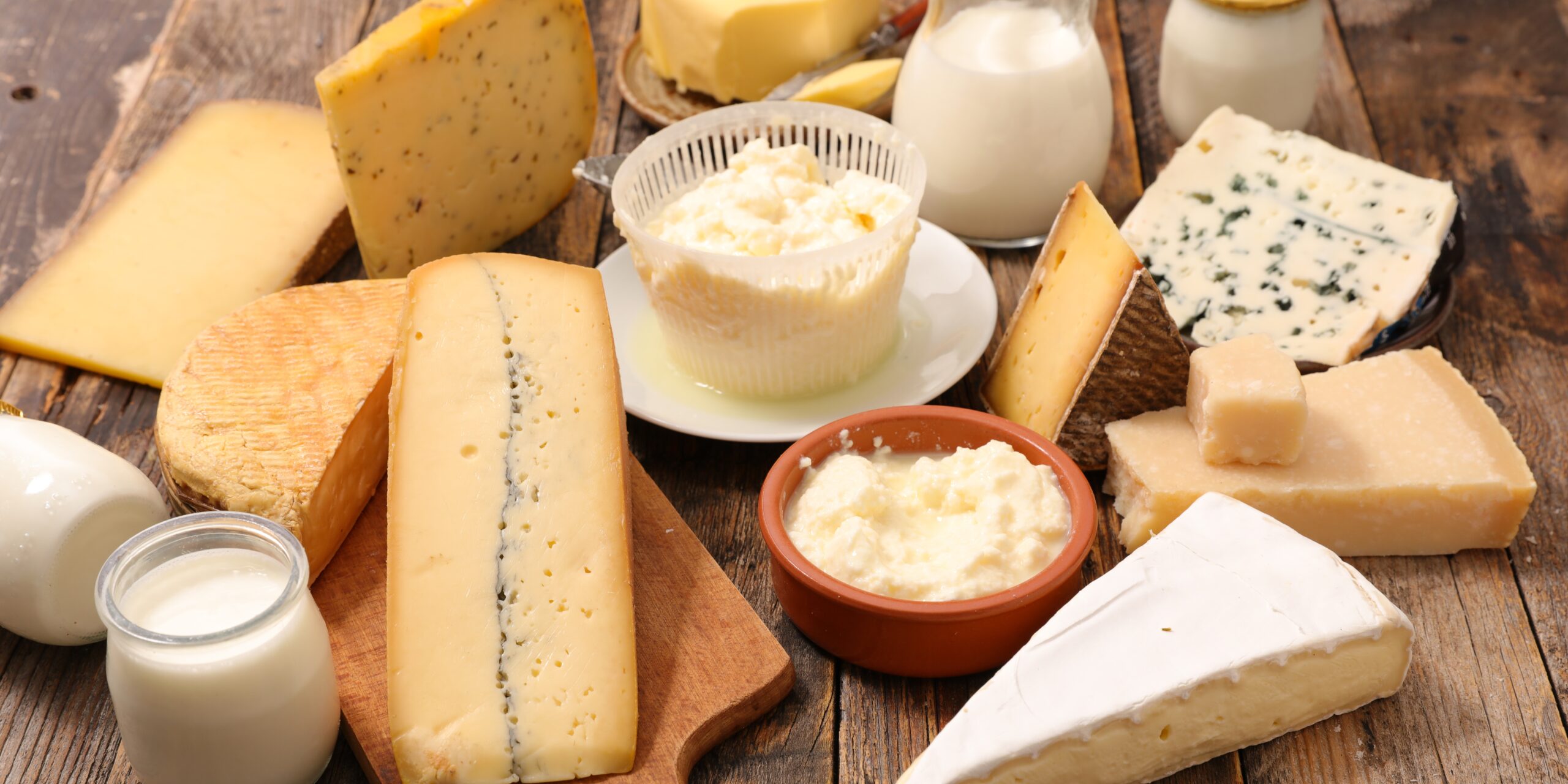 dairy product- cheese, yogurt, cream,sour cream,butter